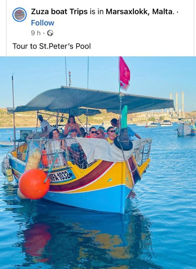 Apartmán Claire'S Court Marsaxlokk Exteriér fotografie